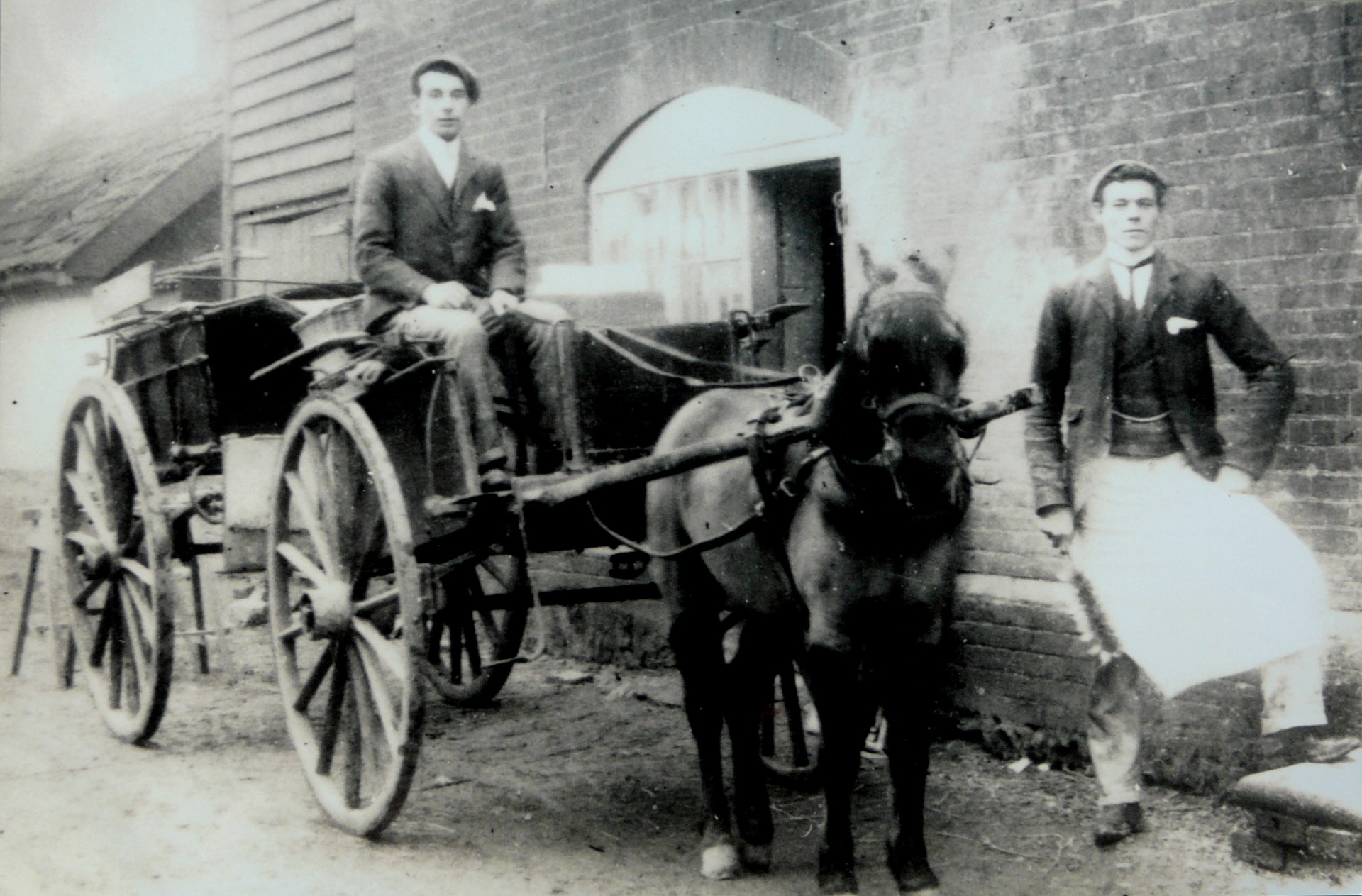 Outside the Old Bakery