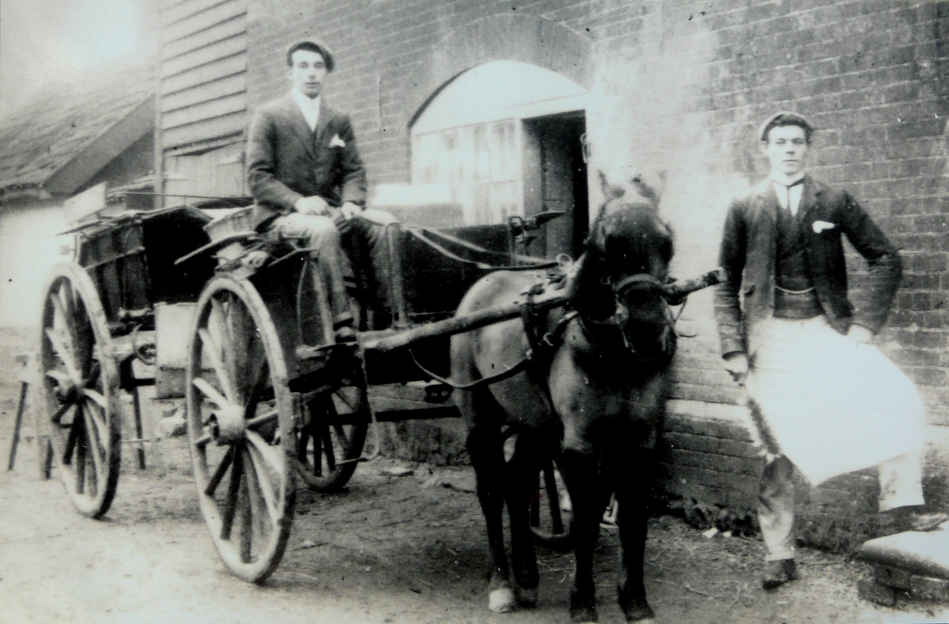 Outside the Old Bakery