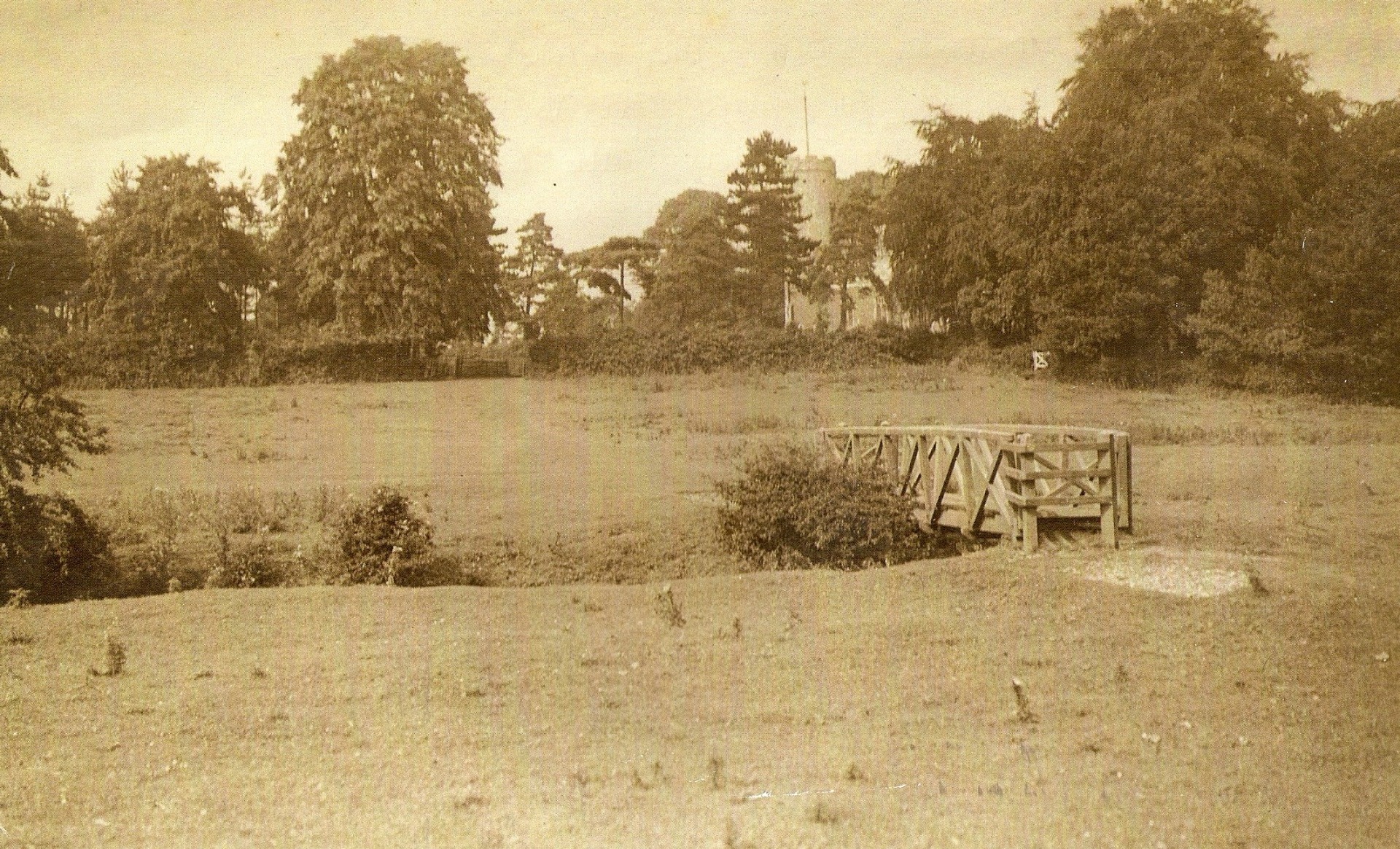 Meadows behind St. Peter's - Alan Womack archive